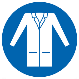 Custom Mandatory: Wear a lab coat